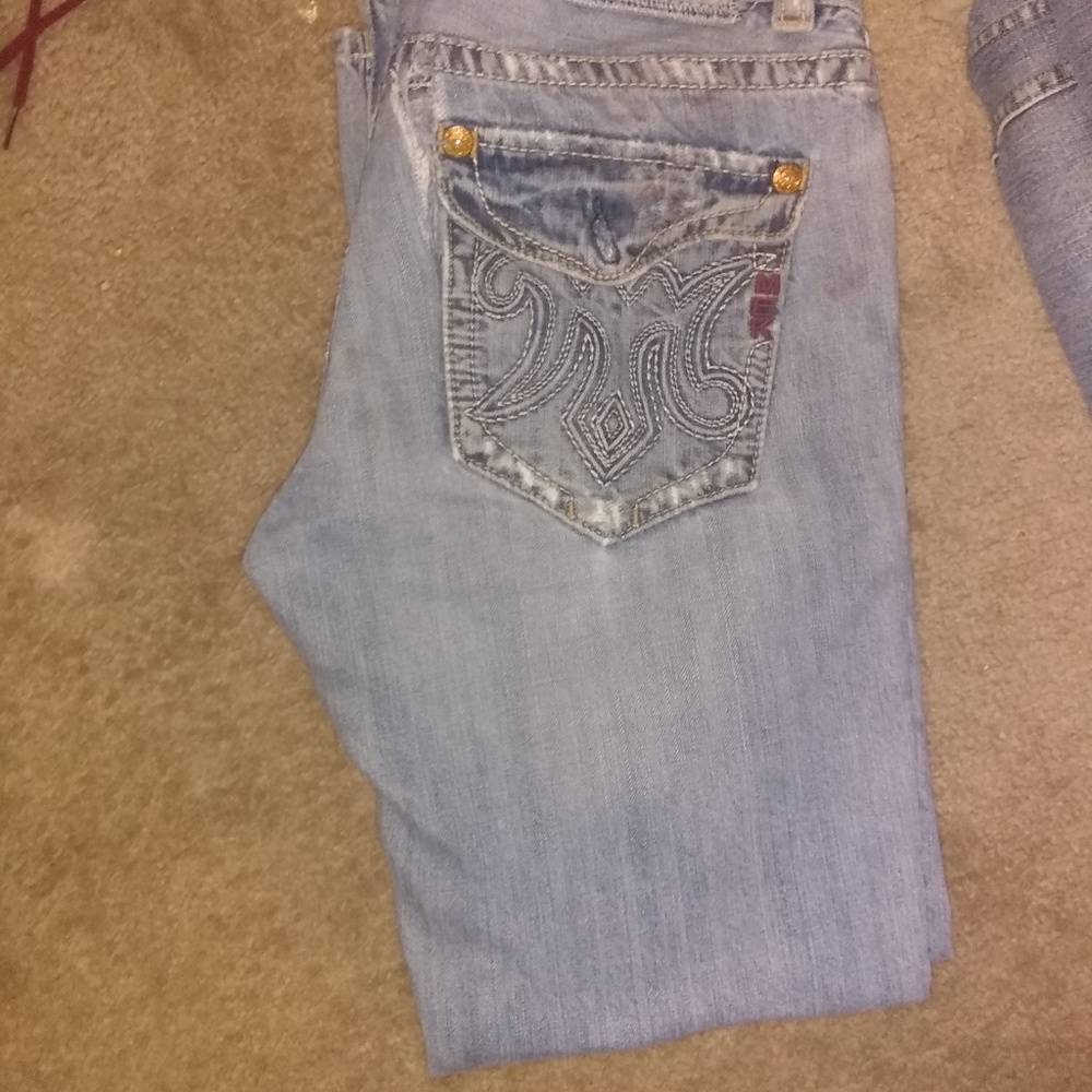 Four pairs of men jeans